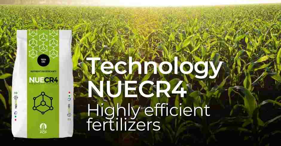 Improved efficiency fertilizers: NUECR4 technology and new perspectives